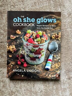 Original Penguin Cookbook Cover - Teal, Brown, Red & Green Food Photography